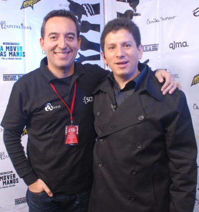 Chalo Gonzalez y Carlos Sello Azul 2009