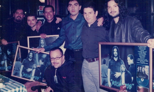 Foto con Los Nocheros